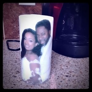 Wedding Pillar Candle